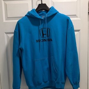 Men's Vibrant Blue Hoodie